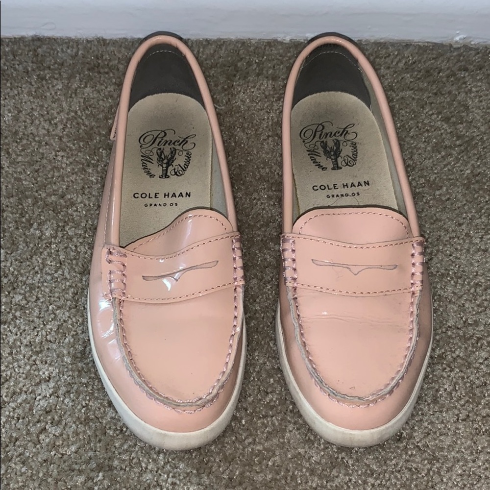 Baby Pink Cole Haan Loafers